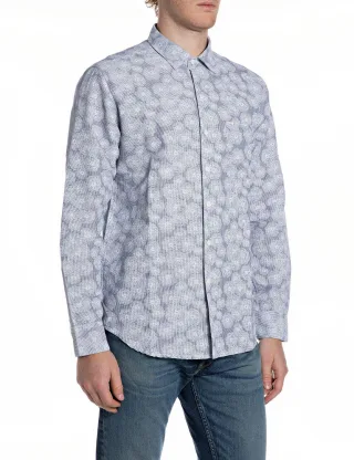 REPLAY - M4148 .000.75090 white/light blue - Gr. - XL