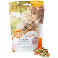 DUVO+ Katzensnack Salmon Biscuits 50 g, für: Katze