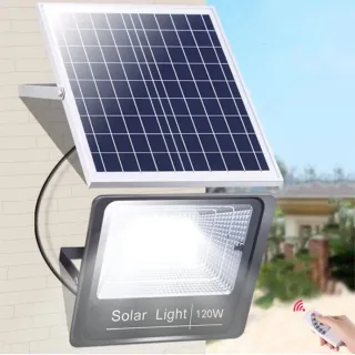 Elfeland 44/170LED Solar Wall Lights Outdoor Waterproof Infrared Garden Lamp Remote control waterproof timing induction