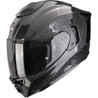 Scorpion Exo Motorradhelm Scorpion EXO-1500 Carbon Air Solid Integralhelm Schwarz XL (1er Set), integralhelm motorrad