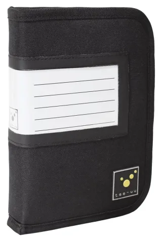TEE-UU KEYFRIEND Schlüsselmappe | schwarz | für 10 Schlüssel