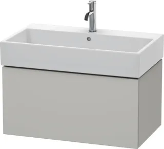 Duravit L-Cube Waschtischunterbau wandhängend Betongrau Matt 784x459x394 mm - LC617700707 LC617700707