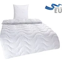 OTTO home Microfaserbettdecke + Microfaserkissen Mailo, Bettdecke 135x200 cm, 155x220 cm, Bezug: weich, 2-tlg., Set mit Kissen 80x80 cm, Sommer, Winter