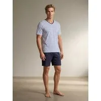 Henry Terre Shorty Pyjama Set Kurz - V-Neck