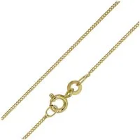 trendor Panzerkette Feine 333 Gold 1,1 mm