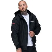 Lonsdale Fleecejacke Lonsdale Herren Jacke Dunster (Packung, 1 Jacke) mit Kapuze
