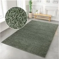 Bruno Banani Hochflor-Teppich Shaggy Soft, rechteckig, Höhe: 30 mm, gewebt, Uni Farben, besonders weich und kuschelig, Kundenliebling