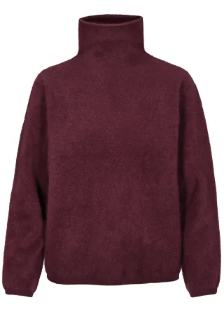 IN LINEA - Rollkragen, Pullover, 1/1 Arm cassis - Gr. - 44