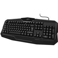 uRage USB Gaming-Keyboard Exodus 100 mit Anti-Ghosting Gaming-Tastatur (mit Multimedia-Funktionen und ergonomischer Handballenauflage)