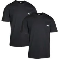 Fila Unterziehshirt (2er Pack) mit Rundhalsausschnitt und kurzen Ärmeln