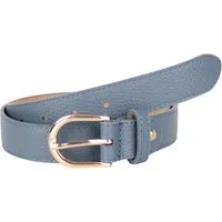 MIRROSI Ledergürtel Damen Herren Gürtel, Made in Italy, 3cm breit (Passt fast zu jeder Hosenschlaufe, aus Echtem Leder)