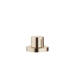 Dornbracht Exzenterbetätigung mit Drehknopf SERIENNEUTRAL 10710970 Champagne gebürstet (22kt Gold) 10710970-46