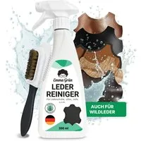 Emma Grün Lederreiniger mit Wildlederbürste Lederreiniger
