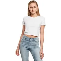 urbandreamz T-Shirt Damen Kurzarm Rundhals Cropped Tee Bauchfrei Shirt