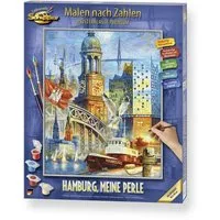 Schipper Malen nach Zahlen Malen nach Zahlen Master Class 40x50cm Hamburg, meine Perle 609130891