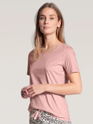 CALIDA - DAMEN Shirt kurzarm rose bud - Gr. - L