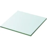 vidaXL Regal Regalboden Glas Transparent 20x20 cm, 1-tlg.