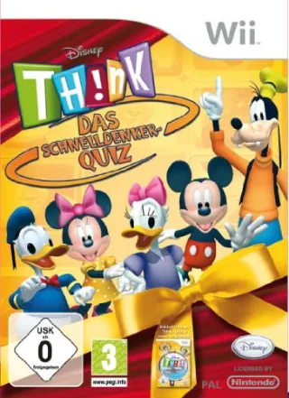 Disney Th!nk - Das Schnelldenker-Quiz [Nintendo Wii]