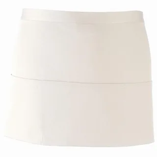 Premier Ladies/Womens Colours 3 Pocket Schürze (2er Pack) (Weiß)
