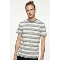 Blend T-Shirt BHKOBE STRIPE S/S TEE mit geringelter und gestreifter Optik, Regular Fit, ohne Verschluss
