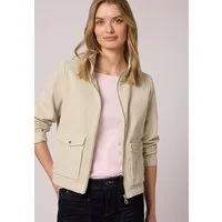 STREET ONE Kurzjacke aus reiner Baumwolle