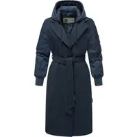Marikoo Winterjacke Tjadee Langer Wickelmantel