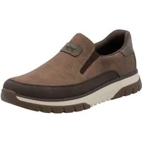 Rieker Slip-On Sneaker Slipper, Schlupfschuh, Halbschuh mit weicher MemoSoft-Innensohle