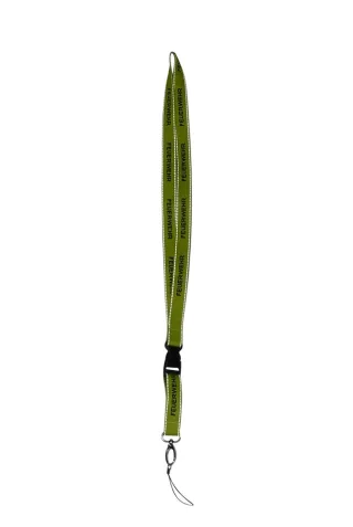 Feuerwehr Schlüsselband | neongelb | mit Reflexnaht | Aufdruck Feuerwehr | schwarzer Schnalle | inkl. Karabiner | Feuerwehr-Accessories