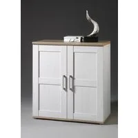 HBZ Kommode Romance im Landhaustil, BxHxT 93x99x45 cm, Schrank mit 2 Türen und 2 Einlegeböden