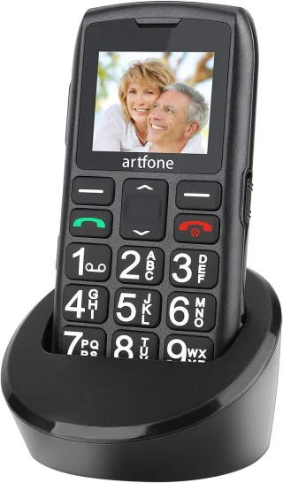 Artfone C1+ 32MB [Dual-Sim mit Ladestation] schwarz