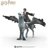 Schleich® Spielfigur HARRY POTTER™, Harry Potter™ auf Seidenschnabel (14947), (2-tlg)