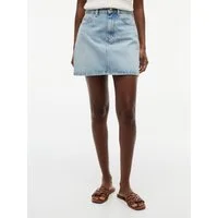 Tommy Hilfiger Jeansrock MINI SKIRT CAM LIGHT HW aus Baumwolle, high waist