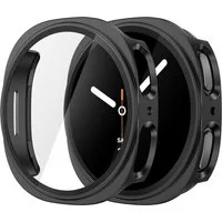 MSM Smartwatch-Hülle Hülle für Samsung Galaxy Watch 8 40mm / 44mm Schutzglas Panzerfolie