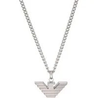 Emporio Armani Kette mit Anhänger Schmuck Geschenk Edelstahl Halskette ESSENTIAL
