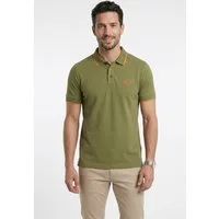 Replay Poloshirt mit Kontrastdetails, Baumwoll-Mix