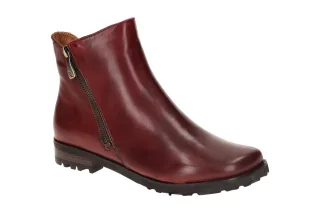 Everybody 34896D2360 GL446 Damen Stiefeletten THELMA sangria - Echtleder, war...