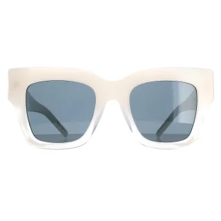 Hugo Boss Square Damen Schattiert Elfenbein Grau BOSS 1386/S