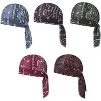 Zaewry Kopftuch 5 Stück Frauen Chemo Hut Turban Beanie, vorgebundene Headwraps, (5-St)