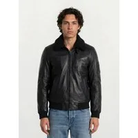 trueprodigy Lederjacke Blaze Pilotenjacke Fliegerjacke