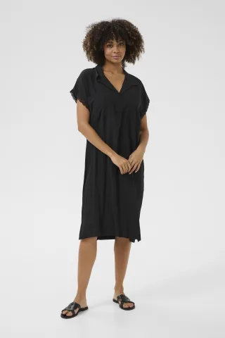 Kleid lockere Passform black