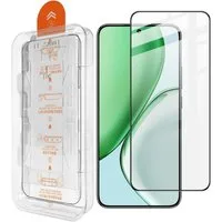 Wigento Displayschutzglas Easy Install für Honor Magic 8 Lite Montage 3D H9 Schutz Hartglas für Honor Magic 8 Lite, Selbstmontage Ausrichtungsgehäuse