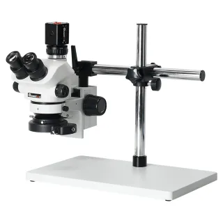 MUSTOOL 21MP 4K 1080P HDMI Video Camera Simul-Focal 3.5X-100X Continuous Zoom Stereo Trinocular Microscope CTV Adapter B