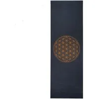 bodhi Yogamatte Design Yogamatte Blume des Lebens, The Leela Collection anthrazit