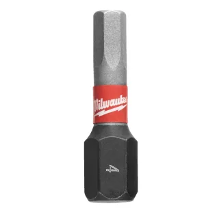 Milwaukee - BIT HEX4 25MM SHOCKWAVE, 2 Stück - 4932430895
