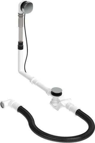 Duravit Ab- und Überlaufgarnitur Chrom 400x80x450 mm - 792218000001000 792218000001000