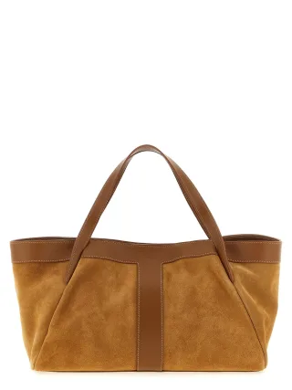 Twinset Braune Polyethylen-Schultertasche