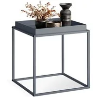 tectake Beistelltisch Cambridge (1-St., 1 tlg), Stapelbarer Beistelltisch im trendigen Retro-Look