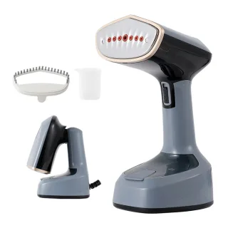 Tevorex Foldable 2-in-1 Ironing Machine 1500W Fast-Heat Garment Steamer Household Electric Fabric Steamer for Home Trave