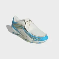adidas Performance F50 MESSI LEAGUE KIDS, FESTE BÖDEN, OHNE SCHNÜRSENKEL Fußballschuh Außensohle für Rasen und feste Böden, für Jugendliche & Kinder