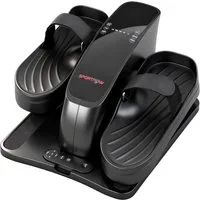 Novzep Pedaltrainer Mini-Pedaltrainer, 12 Geschwindigkeiten, LED-Display, Fernbedienung, rutschfest, tragbar, Metall, Kunststoff